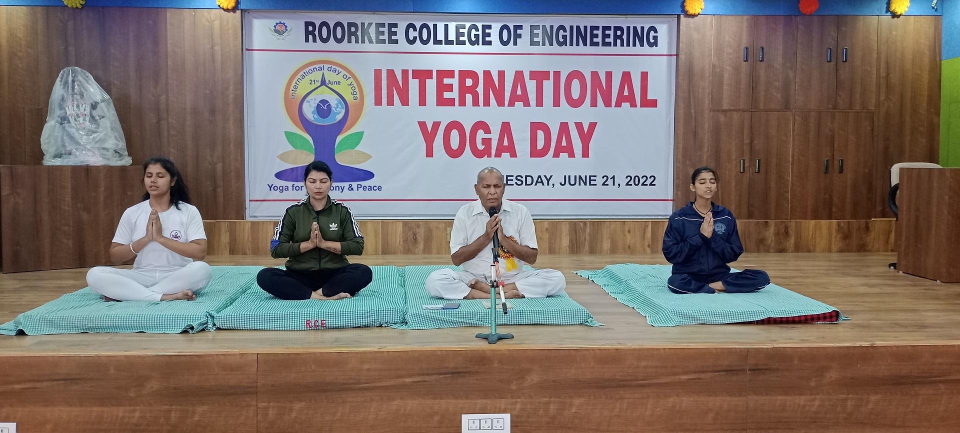 International Yoga Day Celebration